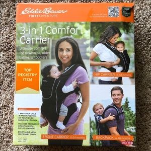💙💗Eddie Bauer 3-in-1 Comfort Carrier. NWT.